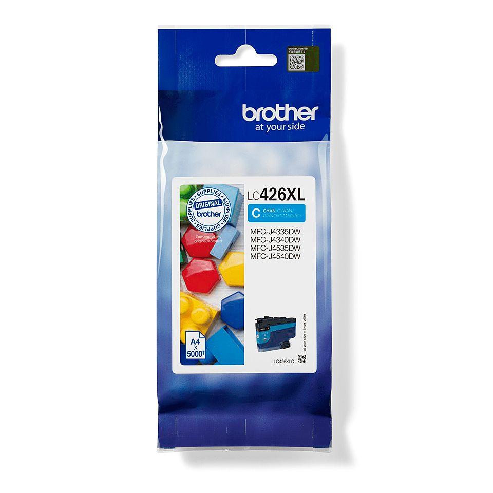 Tinteiro BROTHER LC426XLC (5000 páginas - Ciano)