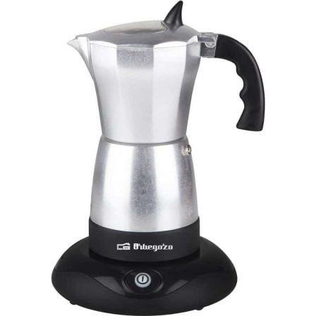 Cafeteira Italiana Elétrica ORBEGOZO KFE 660 (Grãos de café - 480 W - Preto e Inox)