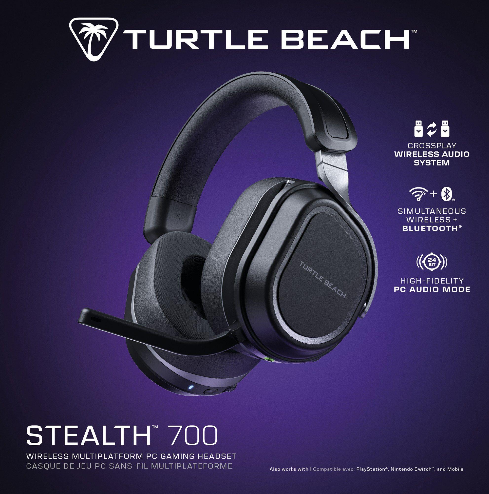 Headset Gaming TURTLE BEACH Stealth 700 Gen 3 (Binaural - Com fios - Circumaural - Preto/Cinzento) — miniatura 12