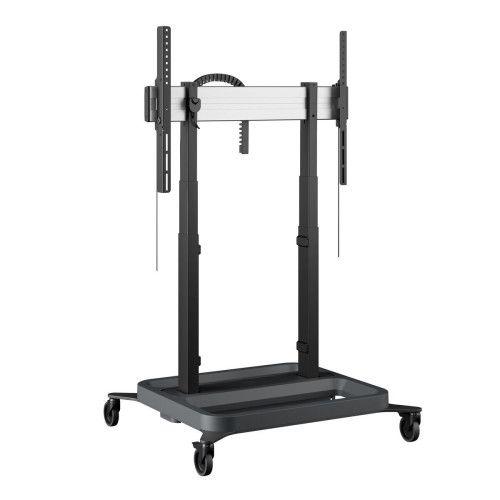 Carrinho com Suporte Motorizado para Ecrã VOGEL'S RISE 5205 (86" - 120 kg - Preto)
