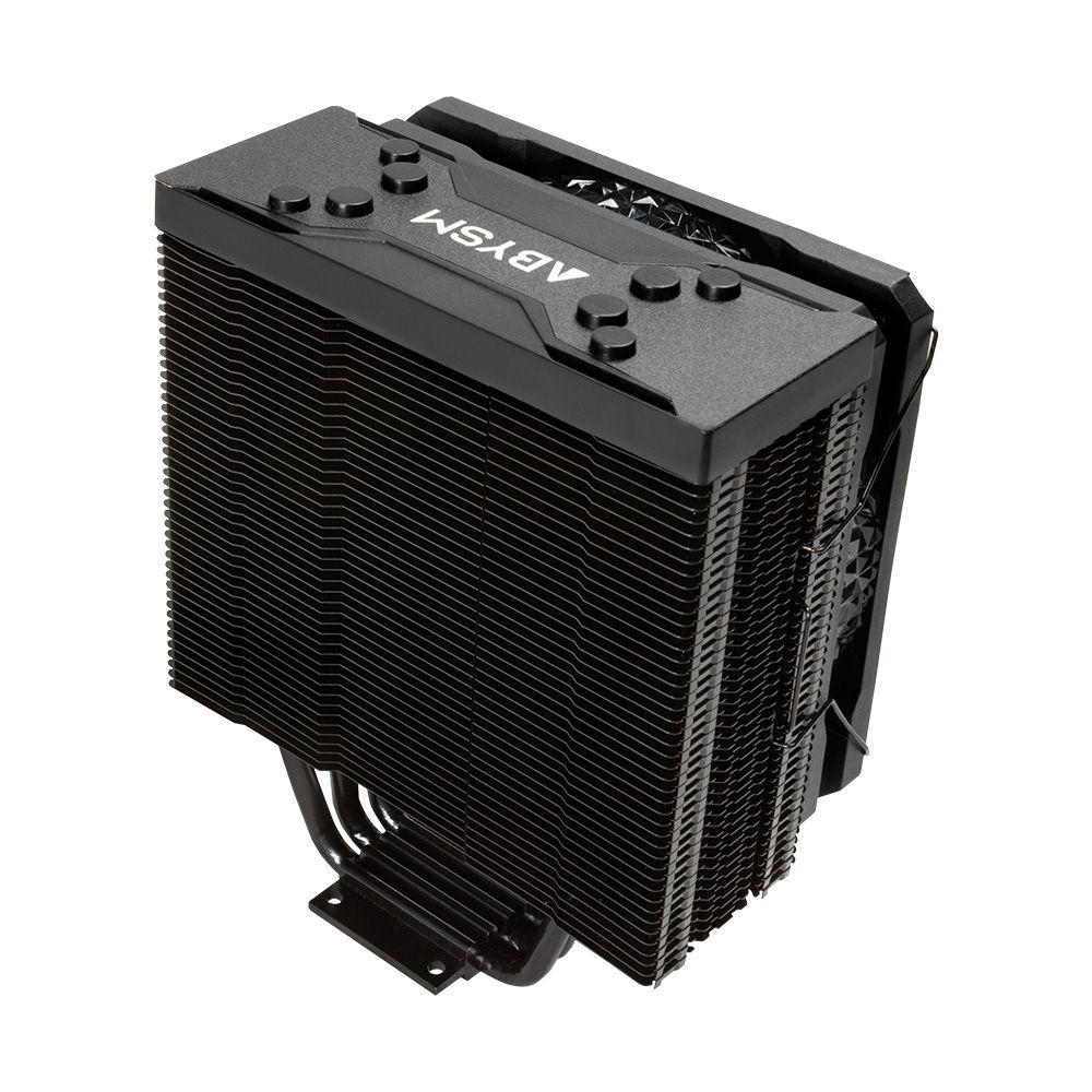 Cooler CPU ABYSM Snow IV ARGB (120 mm - 1600 RPM - Multi - Preto), miniatura 6