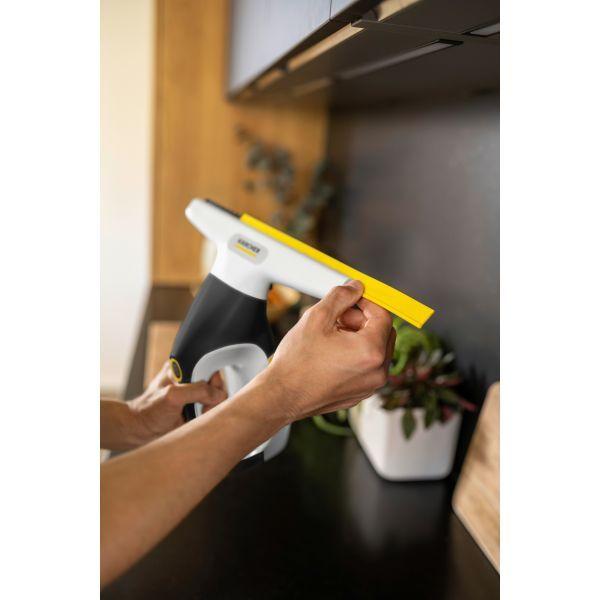 Aspirador de Vidros Elétrico KÄRCHER WV 3 Comfort Precision (Altura 29 cm - Branco e Preto) — miniatura 3
