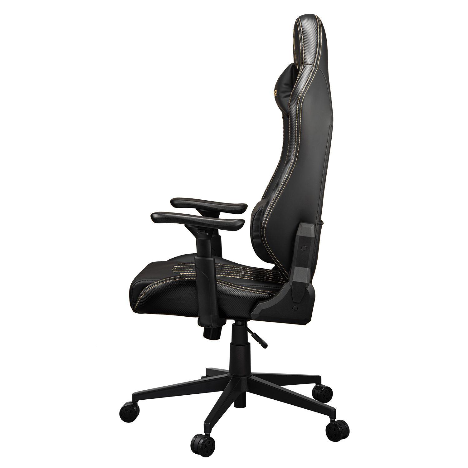 Cadeira Gaming COUGAR Explore Royal (120 kg - 9,5 cm - 3D - Preto/Dourado) — miniatura 4