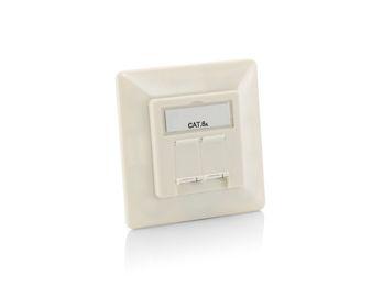 Caixa de Montagem de Superfície RJ45 EQUIP 125772 (Branco), imagem 1