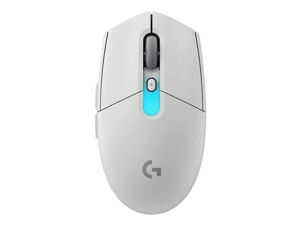 Rato LOGITECH G305 X SUPERLIGHT (Rato Gaming - HERO 44K - Sem fios - Branco)