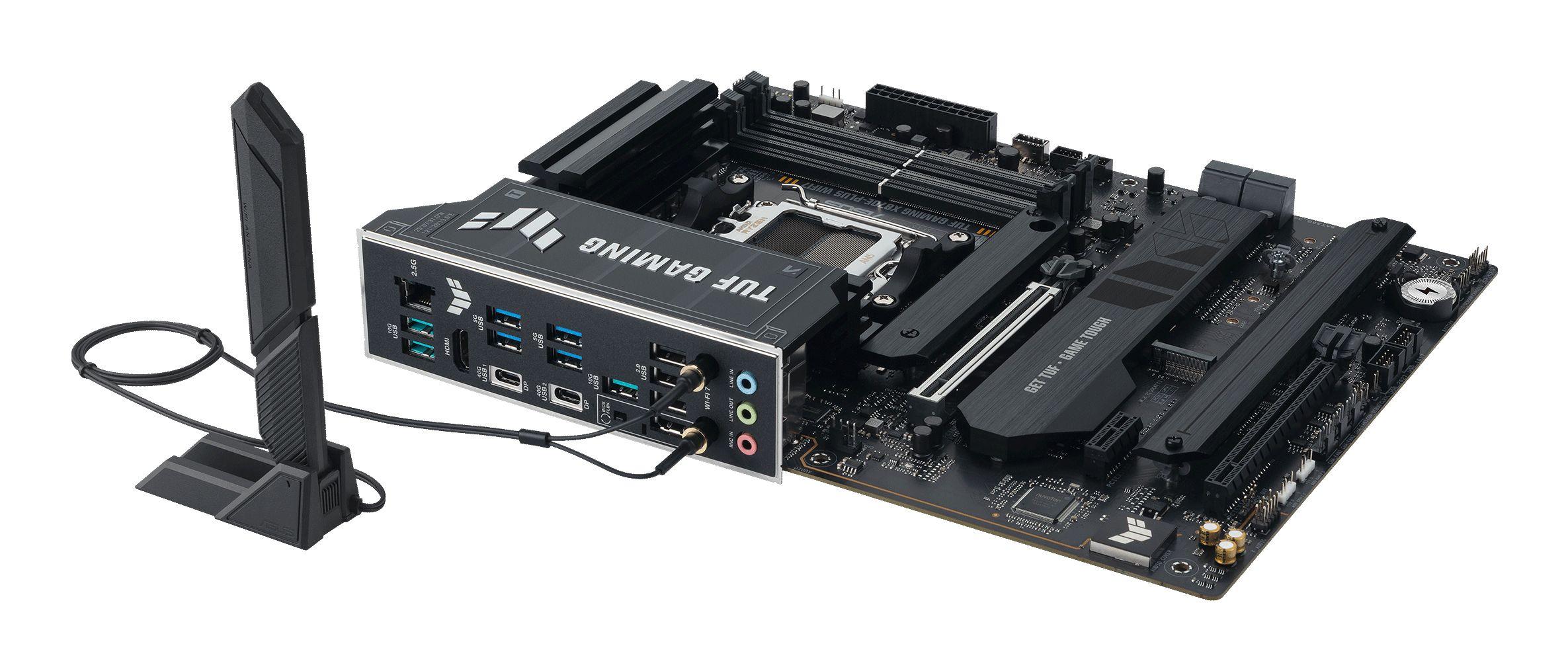 Motherboard ASUS TUF GAMING X870E-PLUS WIFI7 (AM5 - ATX - Duplo canal - Cinzento), miniatura 9