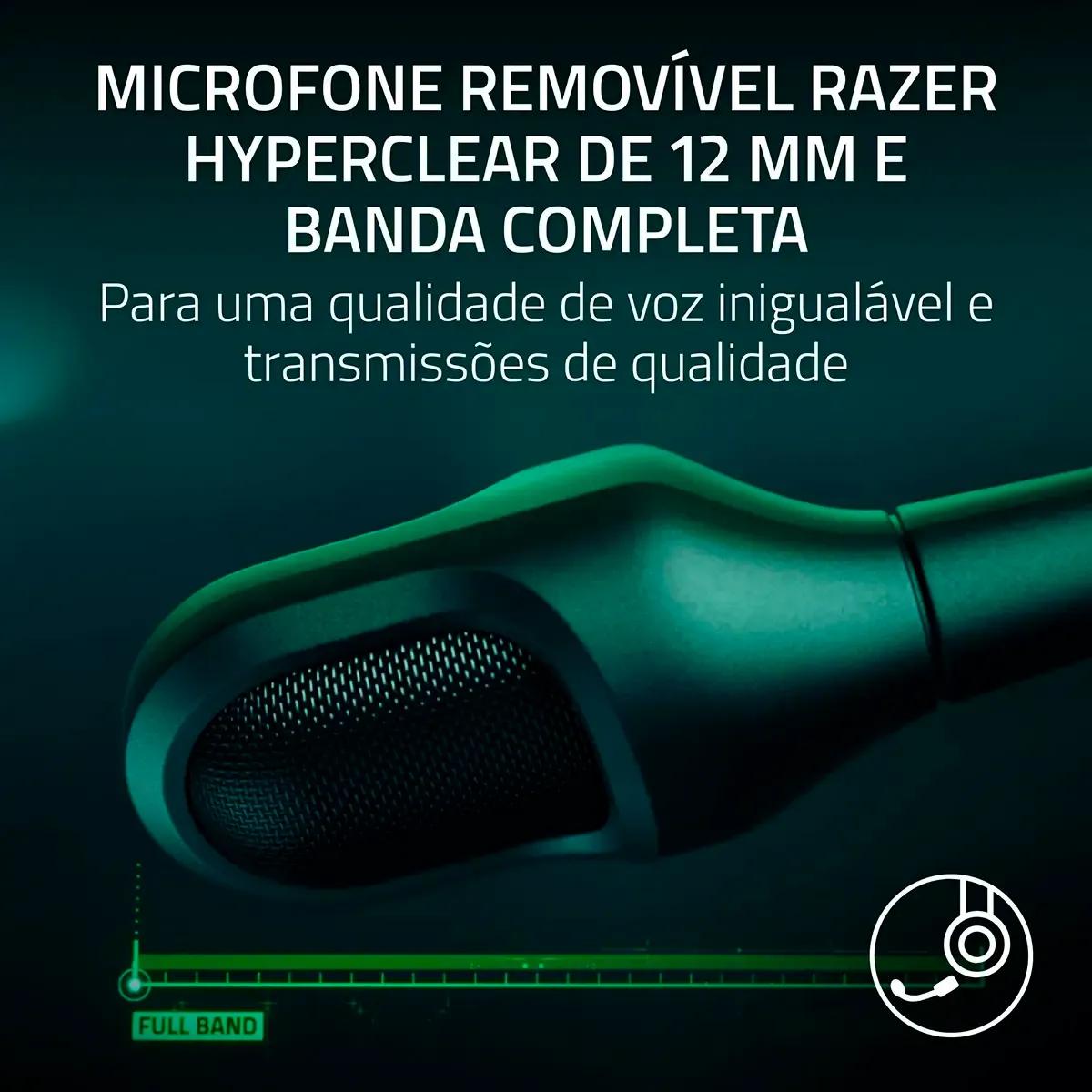 Headset Gaming RAZER BlackShark V3 Pro (Binaural - Circum-aural - 5 cm - Branco) — miniatura 5