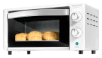 Mini Forno Independente CECOTEC Bake&Toast 1090 (1000 W - 10 L - Rotativo - Branco)