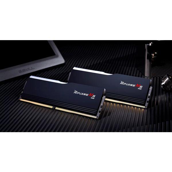 Memória RAM G.SKILL Ripjaws M5 RGB F5-6000J2836G16GX2-RM5RK (6000 MHz - 32 GB - DIMM), miniatura 5