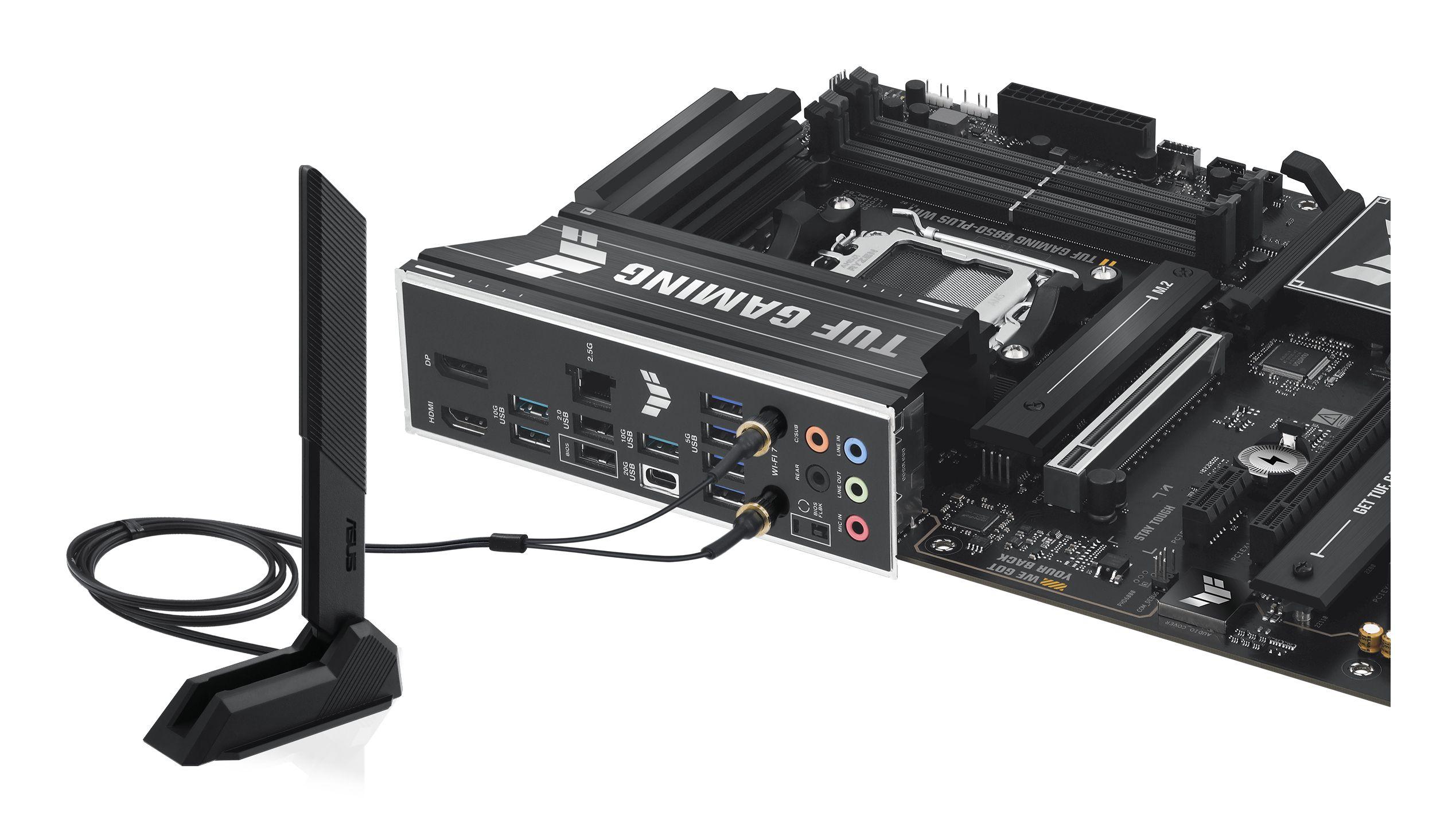 Motherboard ASUS TUF GAMING B850-PLUS WIFI (AM5 - ATX - Duplo canal - Preto), miniatura 12