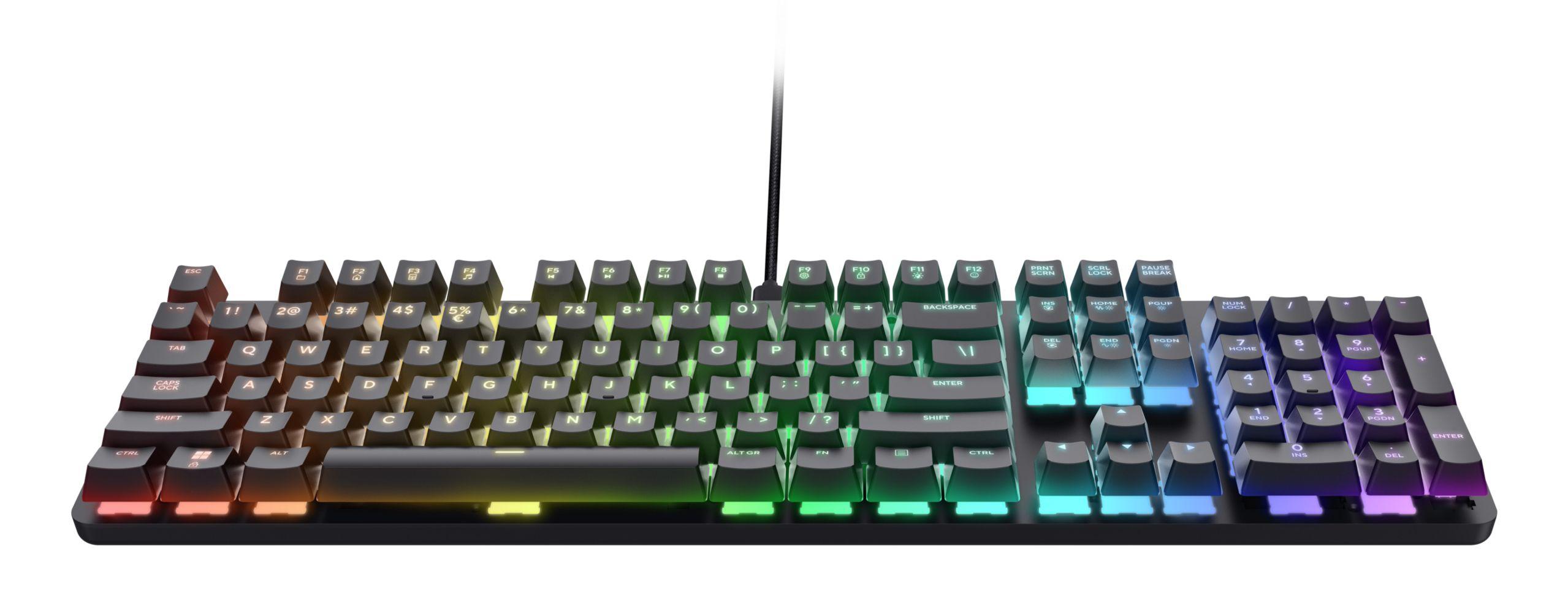 Teclado Gaming Mecânico TRUST GAMING GXT 871 Zora (Espanhol - Interruptor de chave mecânico - Tamanho completo - Preto), miniatura 4