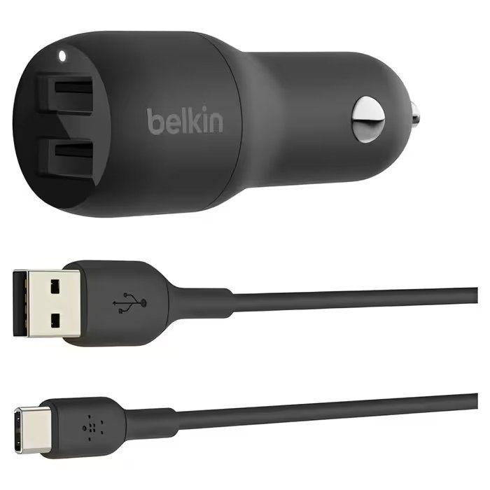 Carregador de Isqueiro BELKIN CCB001btBK (24 W - Preto), miniatura 3