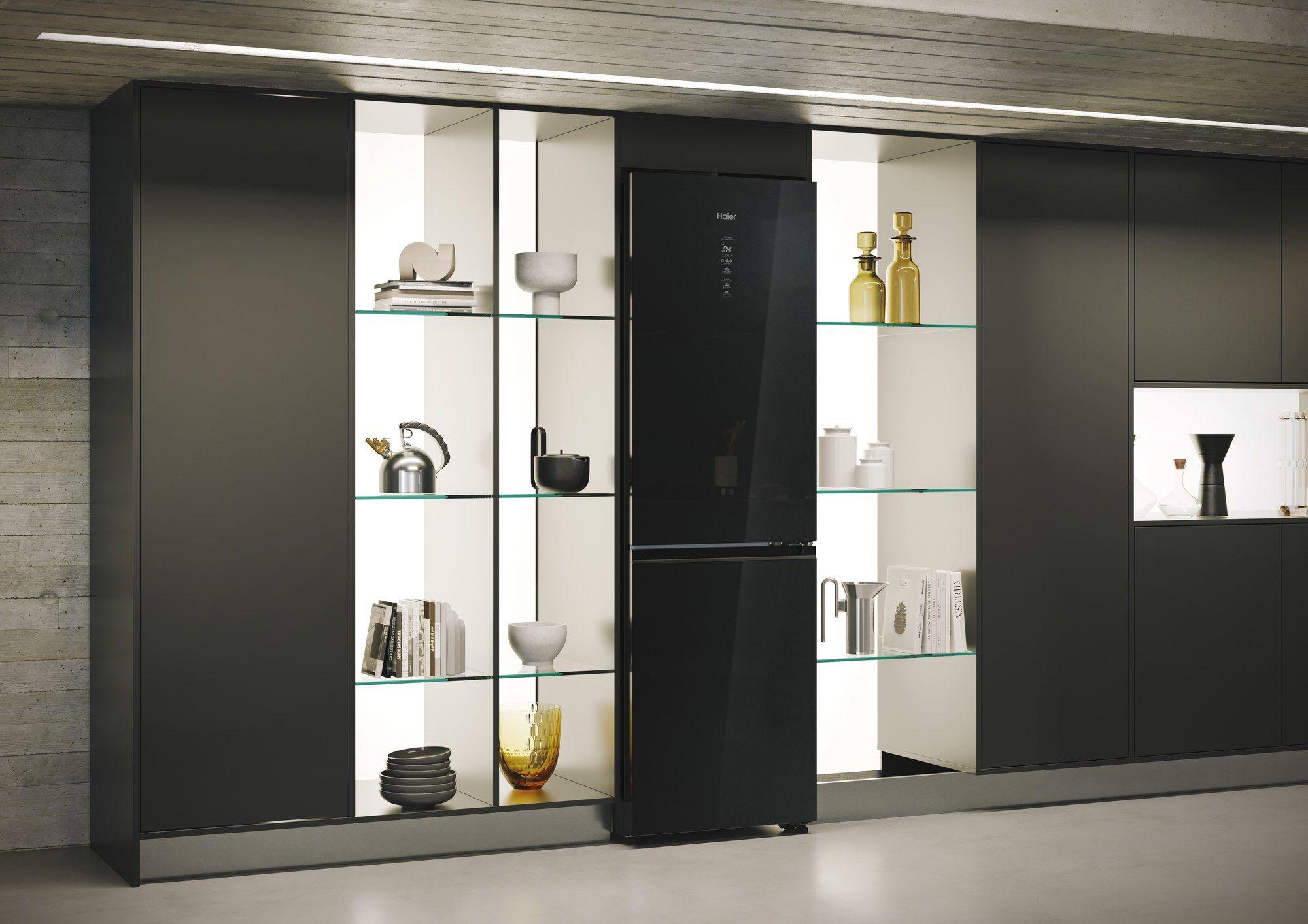 Frigorífico Combinado Independente HAIER HDR7619DNGB (403 l - hOn - 192,5x59,5x68,2 cm - Preto) — miniatura 13