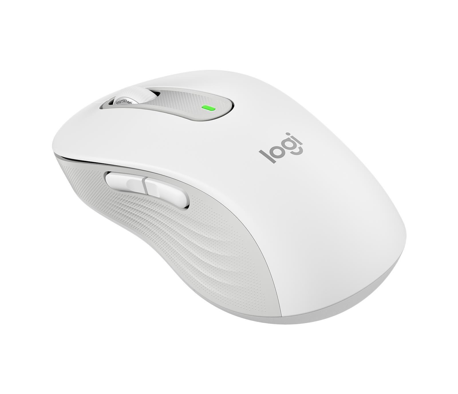 Rato LOGITECH Signature M650 L (Mão direita - 4000 DPI - Ótico - Branco)