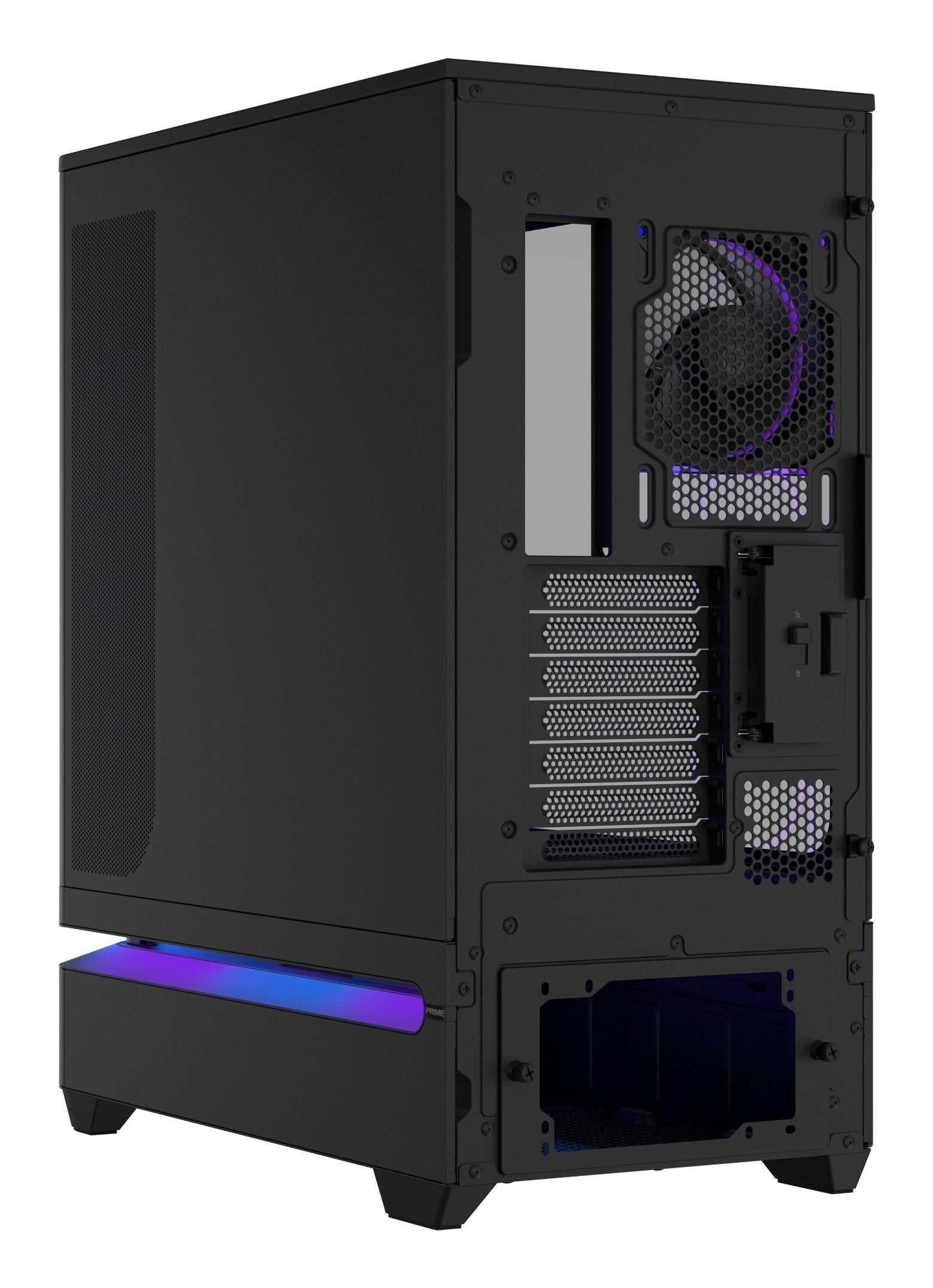 Caixa PC ASUS PRIME AP304 TG ARGB (Mini-ITX, ATX, micro ATX - 17,5 cm - 42 cm - Preto) — miniatura 12