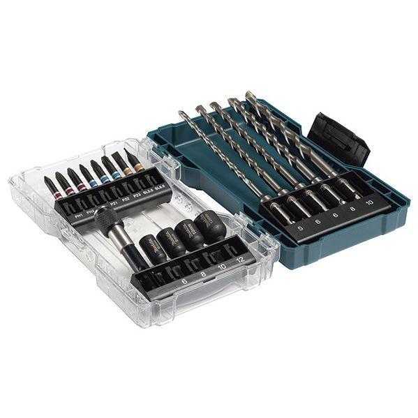Conjunto de Pontas e Brocas MAKITA E-07026 (SDS-Plus - 18 Peças) — miniatura 2