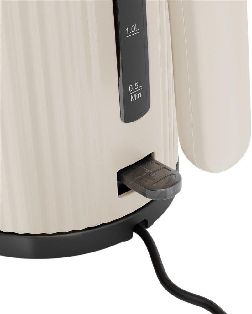 Jarro Elétrico PRINCESS Wave 236048 (2200 W - 1,7 l - Plástico - Preto e Branco) — miniatura 3