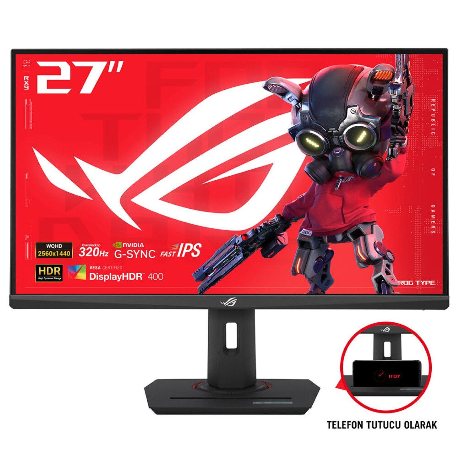Monitor ASUS ROG Strix XG27ACMS (27" - Fast IPS - 320 Hz - Preto)