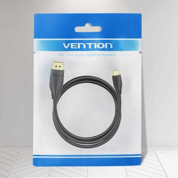 Cabo Conversor USB-C para DisplayPort VENTION CGYBF (1 m - DisplayPort macho - USB-C macho - Preto) — miniatura 5