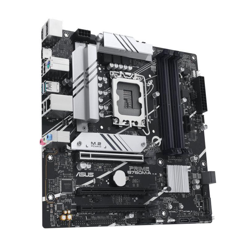 Motherboard ASUS PRIME B760M-A-CSM (LGA 1700 - micro ATX - Duplo canal) — miniatura 3