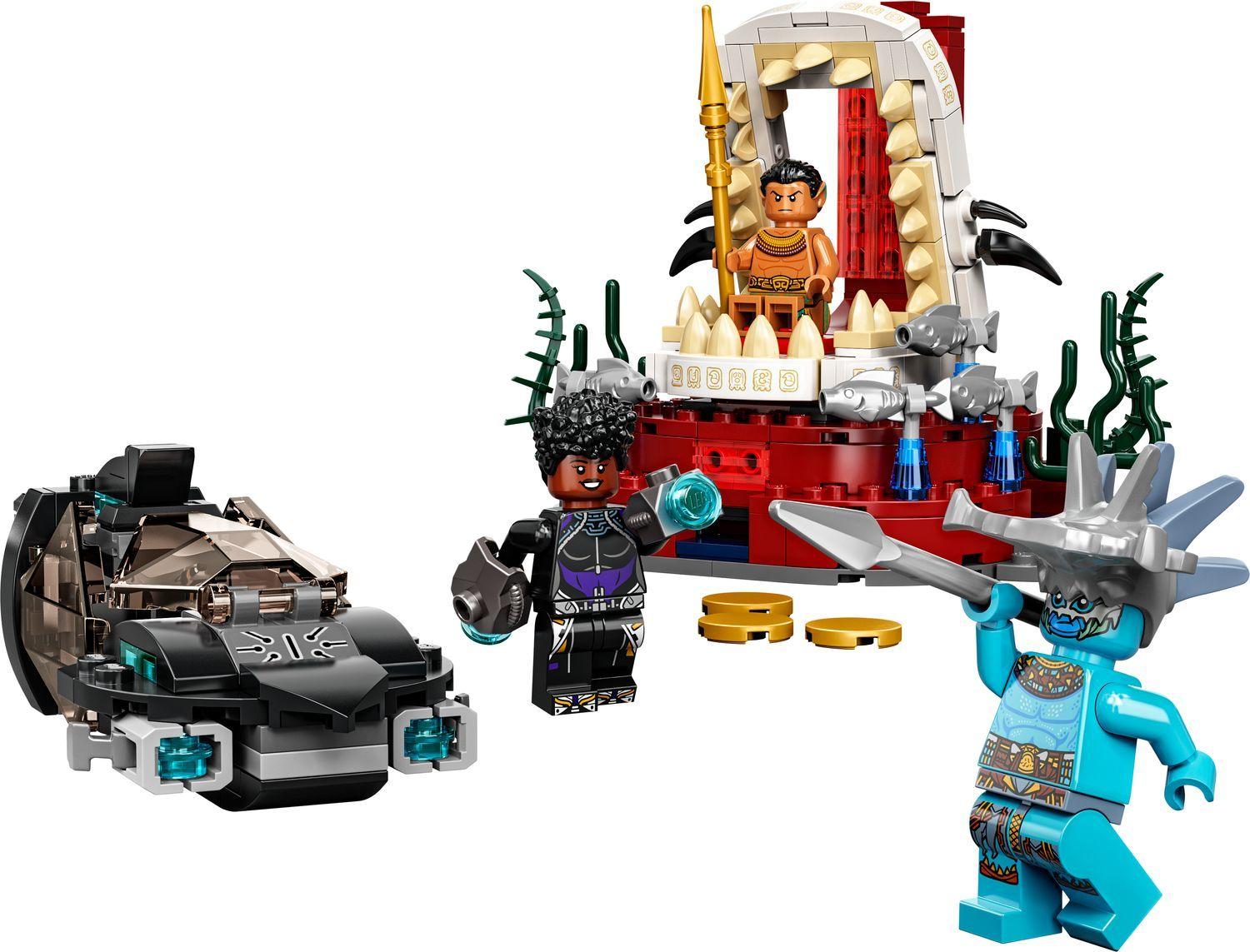 LEGO 76213 Marvel Super Heroes Sala do Trono do Rei Namor (7+ anos - 355 peças)