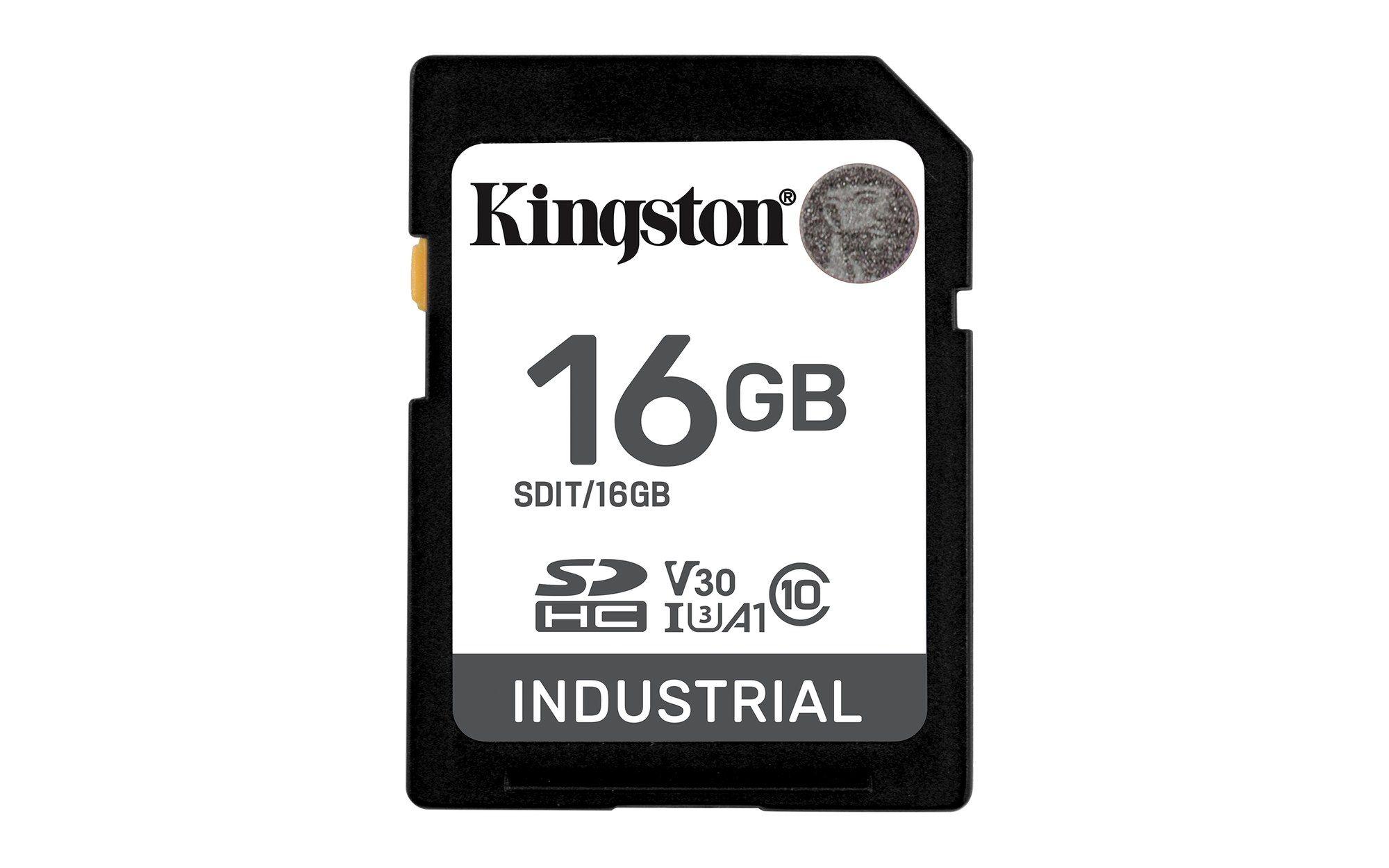 Cartão de Memória KINGSTON SDIT/16GB (16GB - Classe 10 - 100 MB/s - Preto)