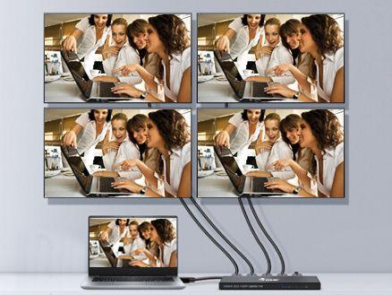 Divisor HDMI EQUIP 332717 (60 Hz - Preto), miniatura 2