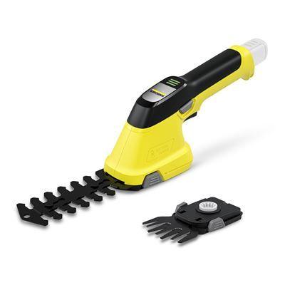 Tesoura de Relva e Arbustos KÄRCHER GSH 4-4 PLUS (4 V - Lâmina de relva 8 cm - Preto/Amarelo)