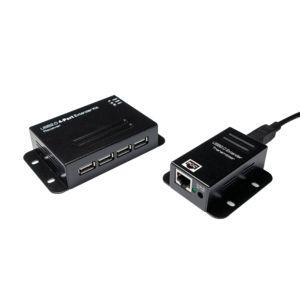 Extensor USB com Hub LOGILINK UA0252 (50 m - USB 2.0 - RJ-45 - Preto) — miniatura 4