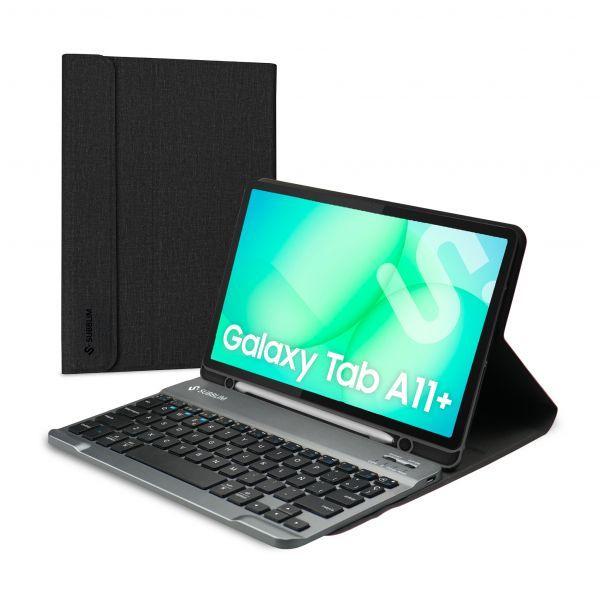 Capa com Teclado SUBBLIM KeyTab Pro BT para Samsung Galaxy Tab A11+ 11" (USB Type-C para USB Type-C - Samsung Galaxy Tab A11+ 11" - Preto)