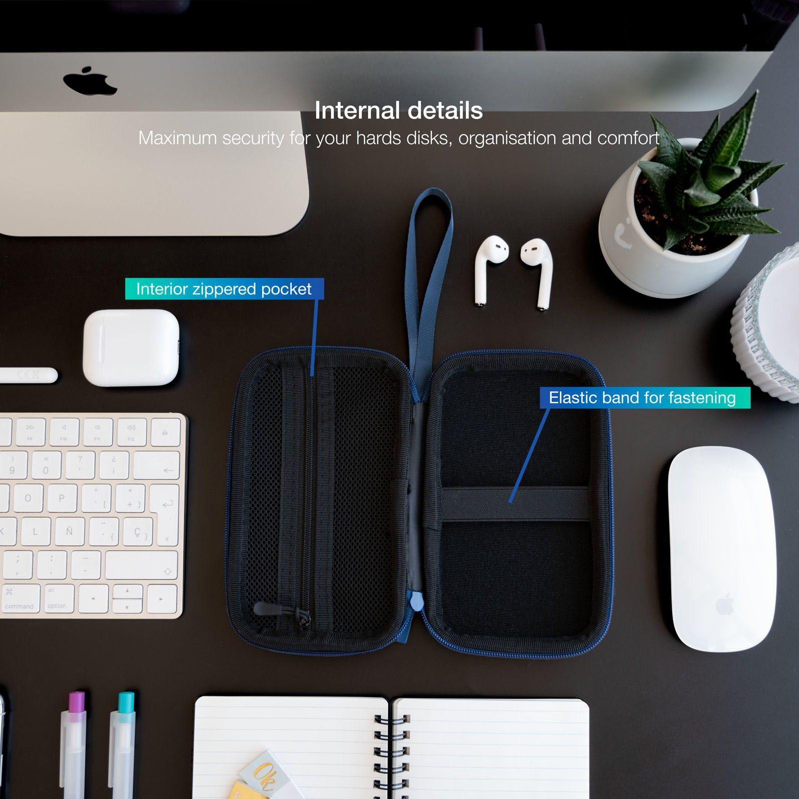 Bolsa Protetora TOOQ TQBC-E2503PB (2.5" - Azul Pacífico) — miniatura 4