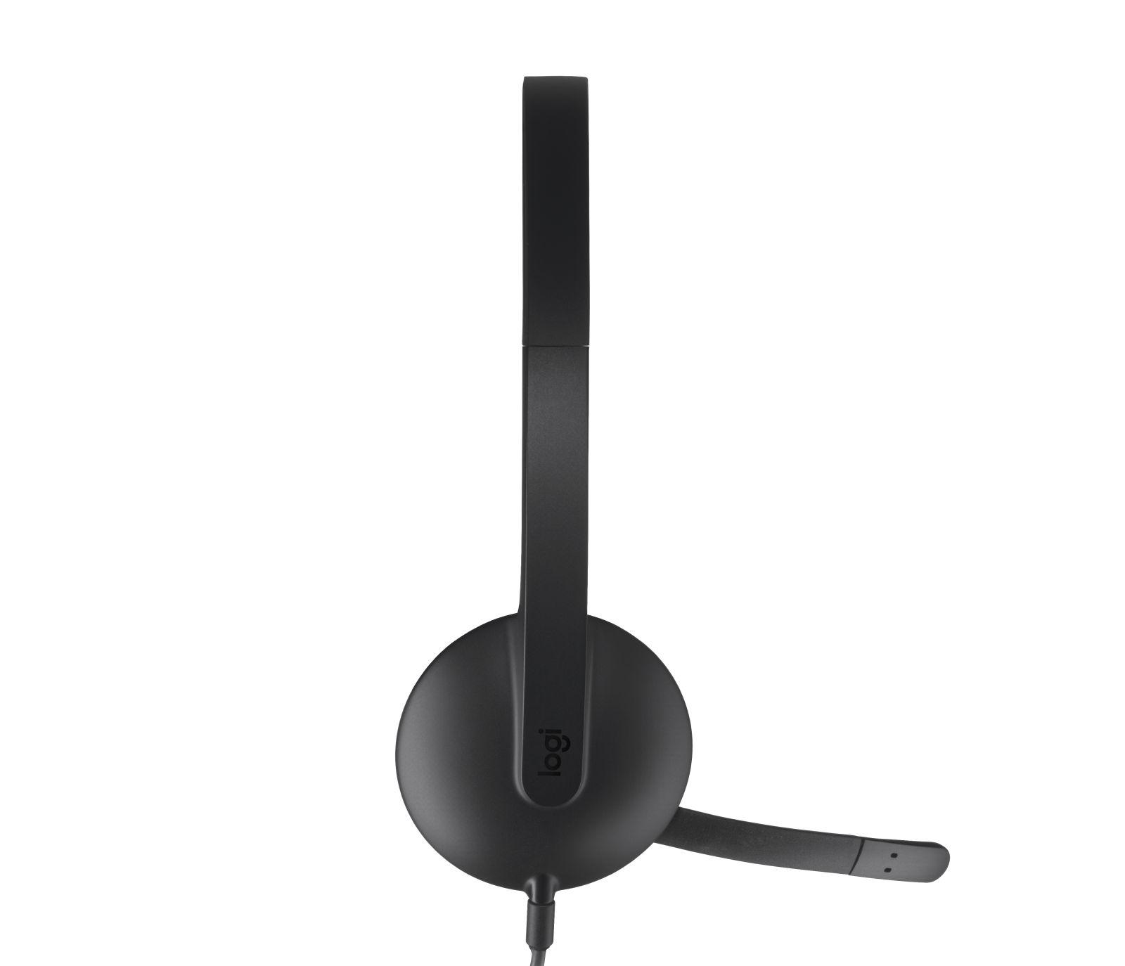 Headset LOGITECH H340 (Binaural - Com fios - Supra-aural - Preto) — miniatura 4