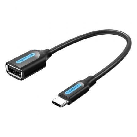 Cabo OTG USB-C para USB-A VENTION CCSBB (0,15 m - USB A - USB C - Preto)