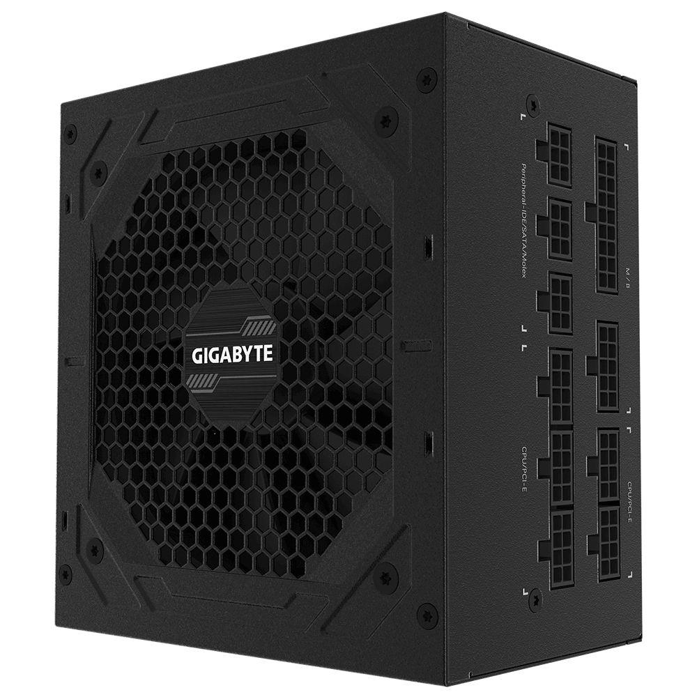 Fonte de Alimentação GIGABYTE P850GM (ATX - 850 W - 80 PLUS Gold - Preto)