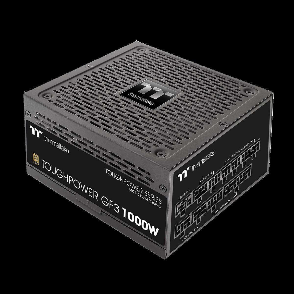 Fonte de Alimentação THERMALTAKE Toughpower GF3 (ATX - 1000 W - 80 PLUS Gold - Preto), miniatura 3