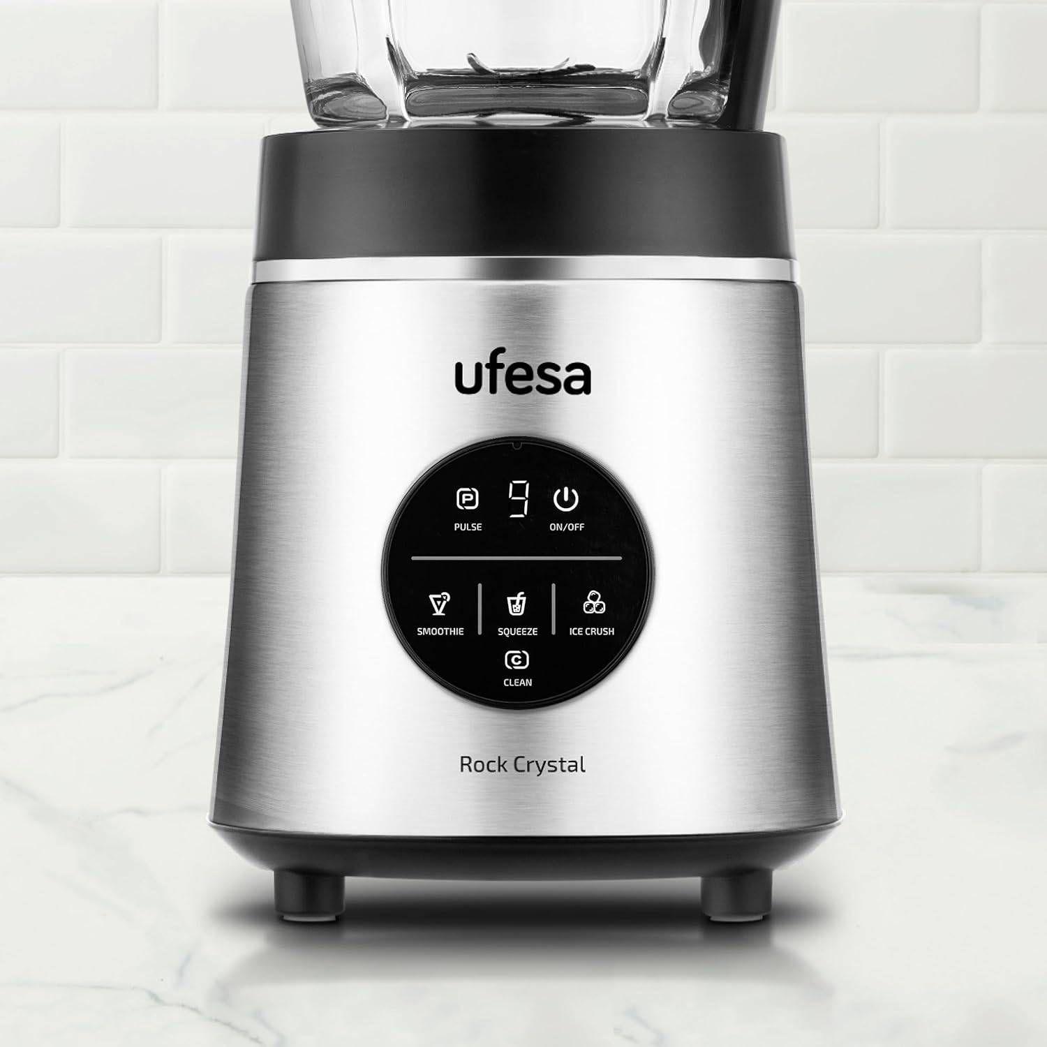 Liquidificadora UFESA Rock Crystal (1800 W - 1,75 l - AC - Preto e Inox) — miniatura 4