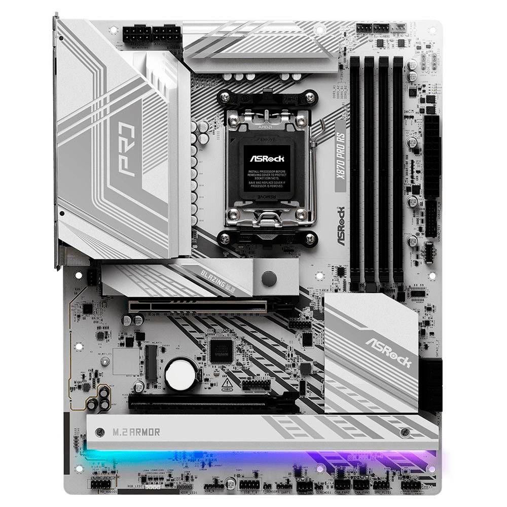 Motherboard ASROCK X870 Pro RS (AM5 - ATX - DDR5-SDRAM - Branco), miniatura 3