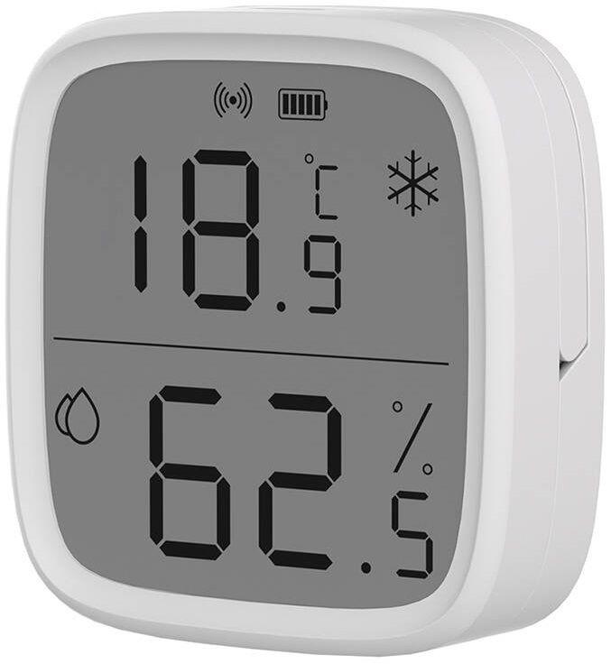 Sensor de Temperatura e Humidade SONOFF SNZB-02D (PC + LCD - 62,5 x 59,5 mm - Branco), miniatura 3