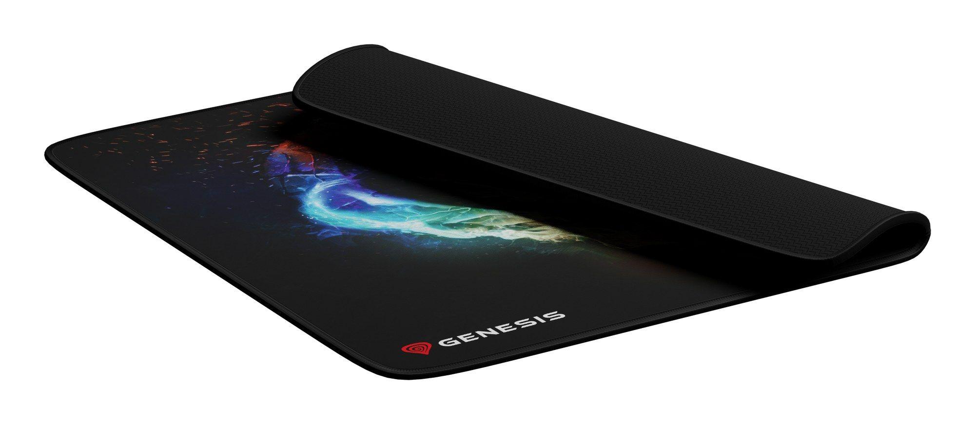 Tapete de Rato Gaming GENESIS Carbon 500 M Fire G2 (Tecido, Borracha - Tecido - 2,5 mm - Multicor) — miniatura 6