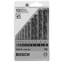 Conjunto de Brocas para Metal BOSCH 2607019442 (Aço rápido HSS-R)