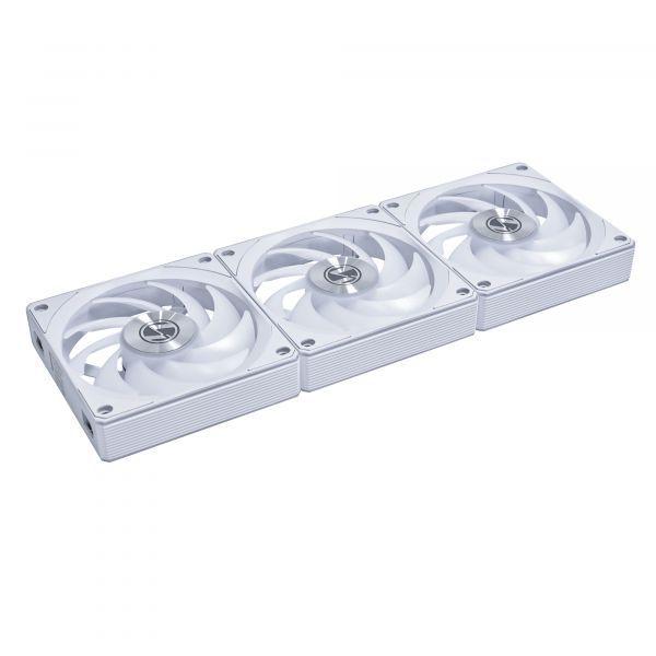 Pack de 3 Ventoinhas LIAN LI UNI FAN CL120 Wireless RGB PWM 12CL1W3W (RGB - Branco) — miniatura 4