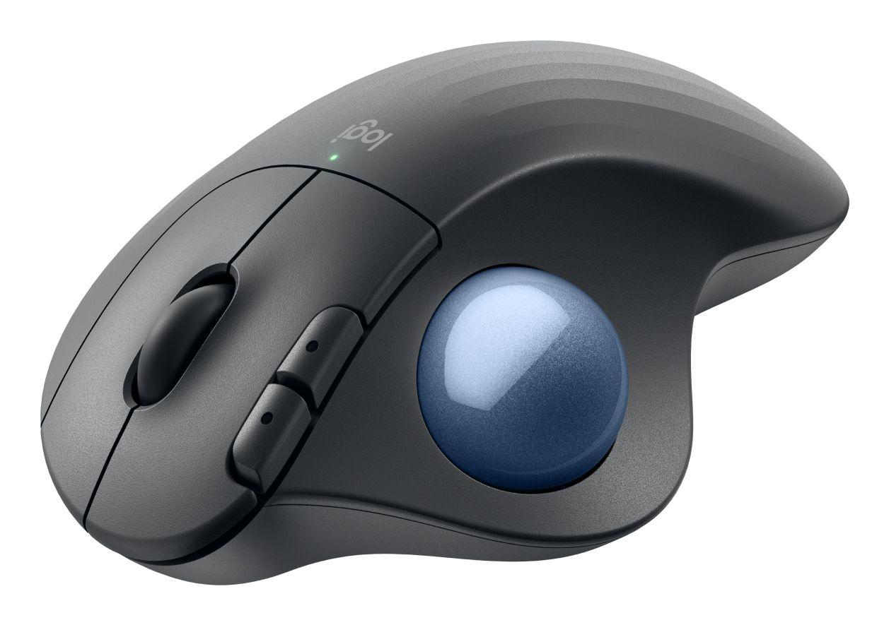 Rato LOGITECH ERGO M575S (Mão direita - 2000 DPI - Trackball - Grafite e Azul) — miniatura 4