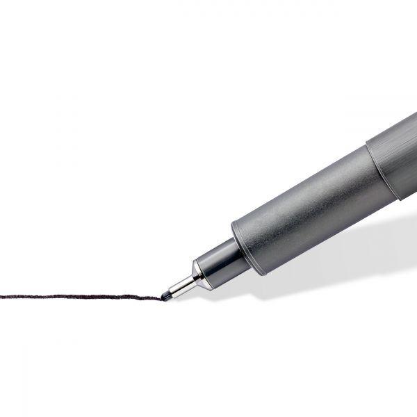 Conjunto de Marcadores de Ponta Fina STAEDTLER Pigment Liner 308 WP4 (Polipropileno - Preto), miniatura 5