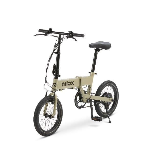 Bicicleta Elétrica NILOX J2 (250 W - 16" - Cinzento)