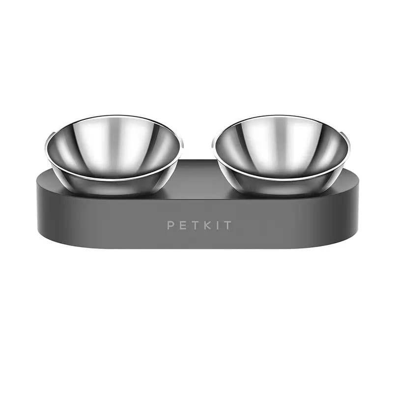 Comedouro PETKIT Fresh Nano Metal (2 Taças - 0,48 L por taça - Cinzento Metálico), miniatura 2