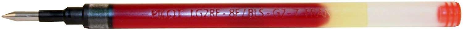 Recarga de Gel PILOT G-2, B2P, G-Knock (Vermelho)