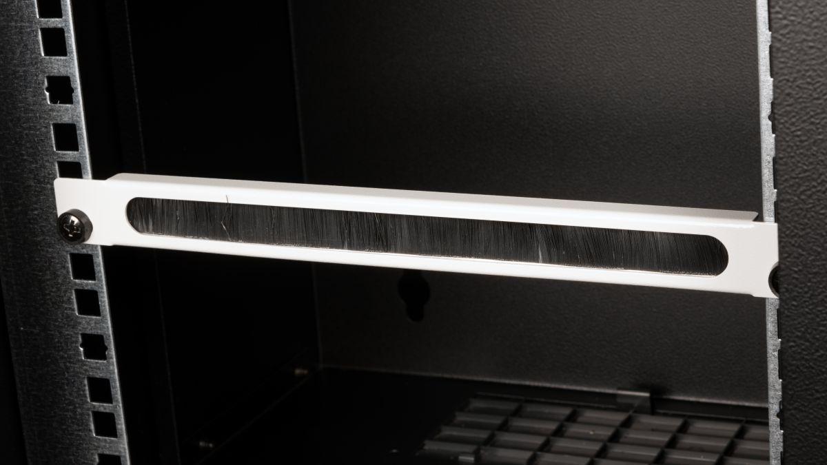 Painel de Gestão de Cabos com Escova EQUIP EZMB-10-G (10" - 1U - Cinzento RAL 7035) — miniatura 3