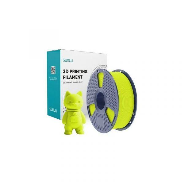 Filamento para Impressão 3D SUNLU PLA Matte (Verde-claro)
