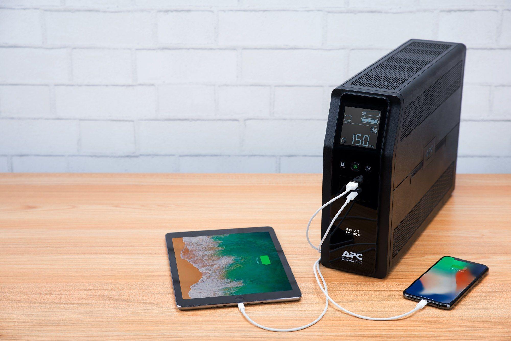 UPS APC BR1600SI (2 USB 2.0 - C14 - Preto), miniatura 5