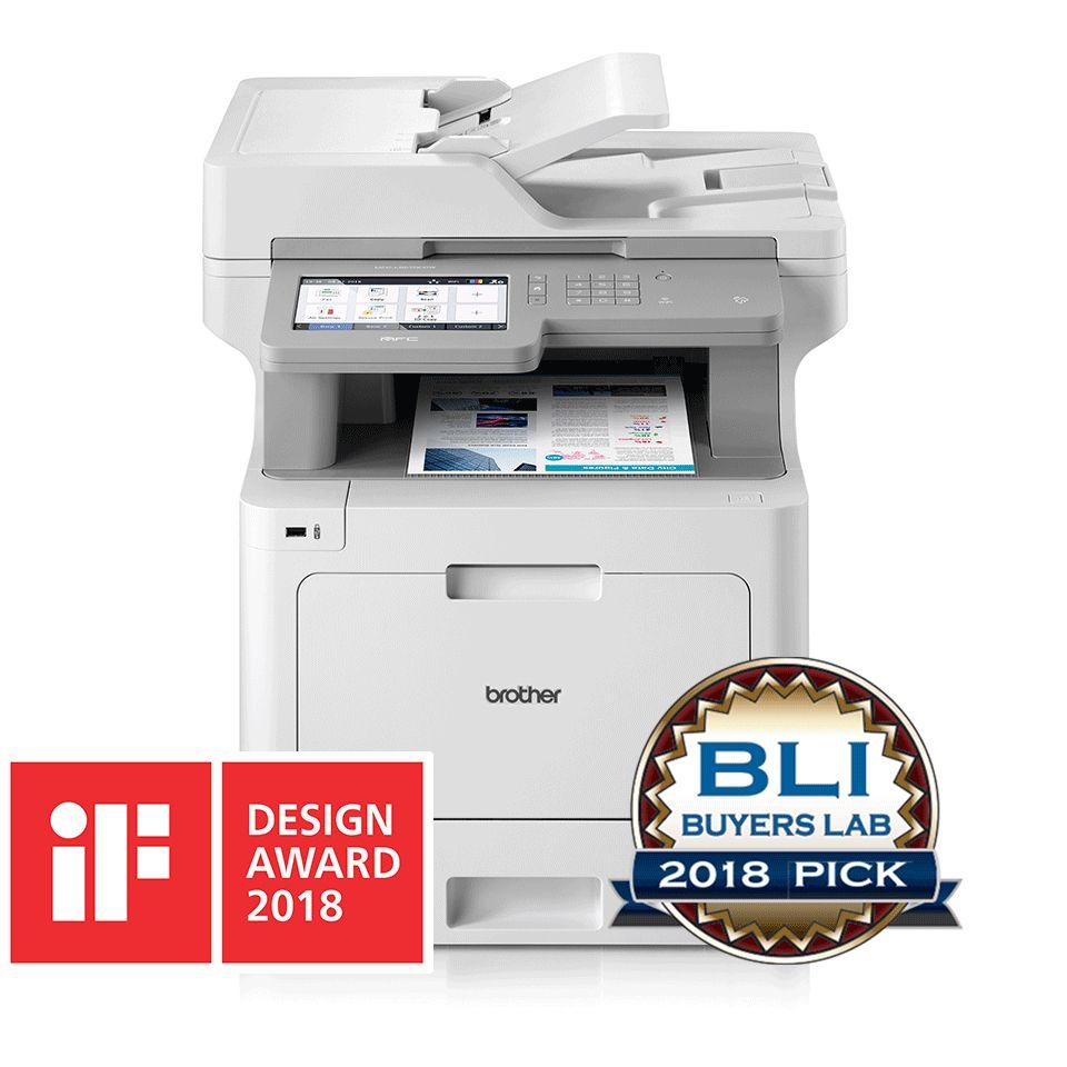 Impressora Multifunções Laser BROTHER MFC-L9570CDW (A4 - Impressão a cores - Branco), miniatura 10